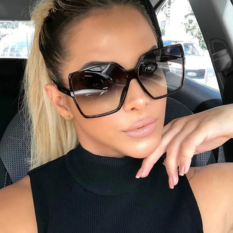 Higody Oversized Gradient Sunglasses