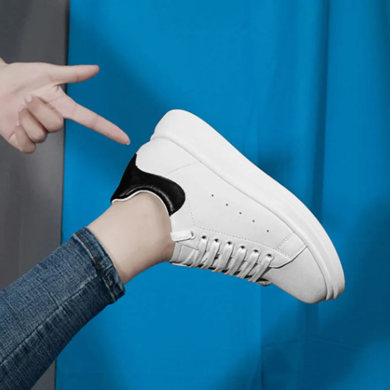 Men's Height Boost White Sneaker