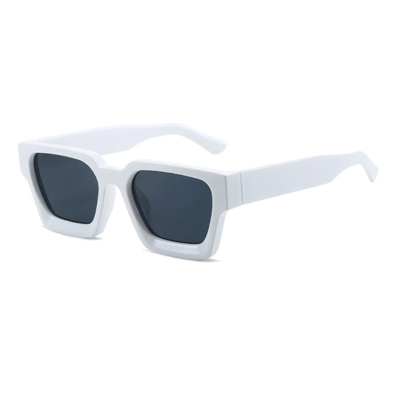 Unisex Square Retro Sunglasses