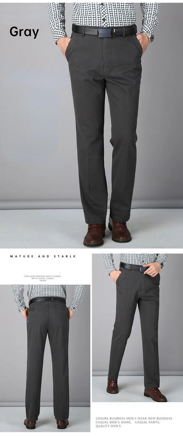 Cotton Business Trousers