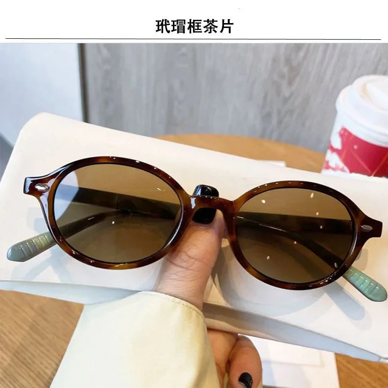 Retro Oval Sunglasses