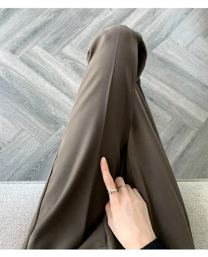High-Waist Suit Pants