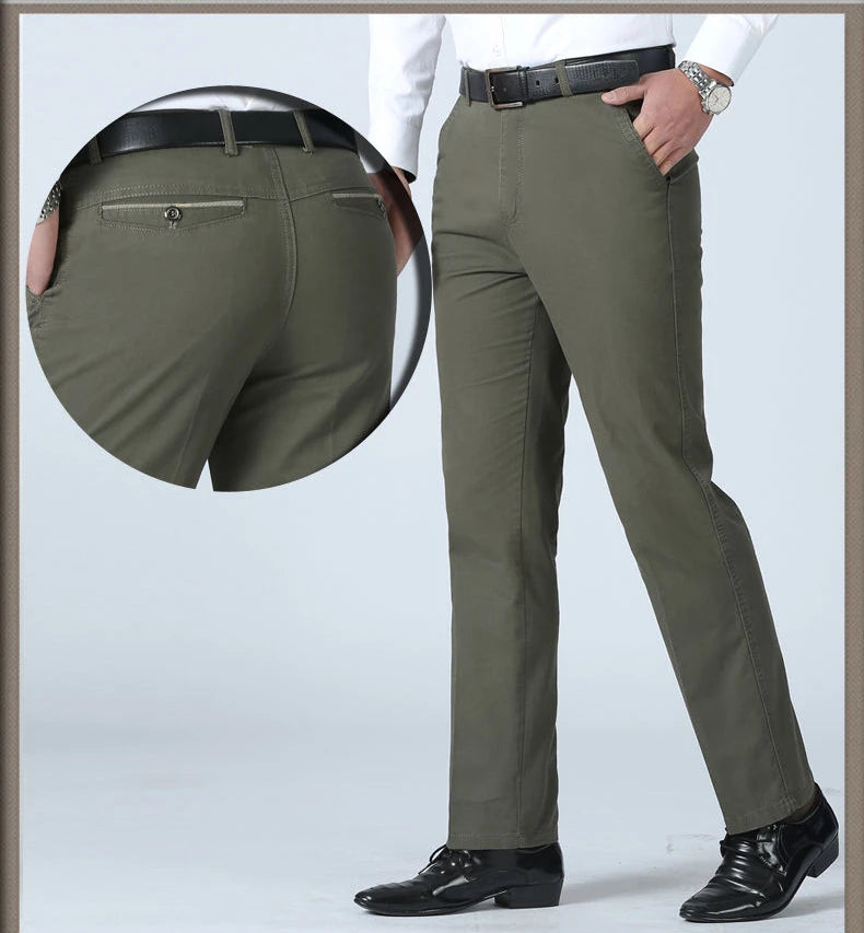 Cotton Business Trousers