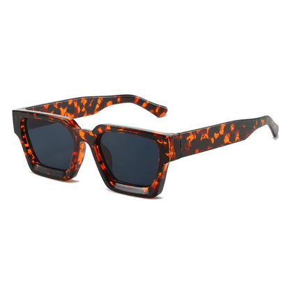 Unisex Square Retro Sunglasses