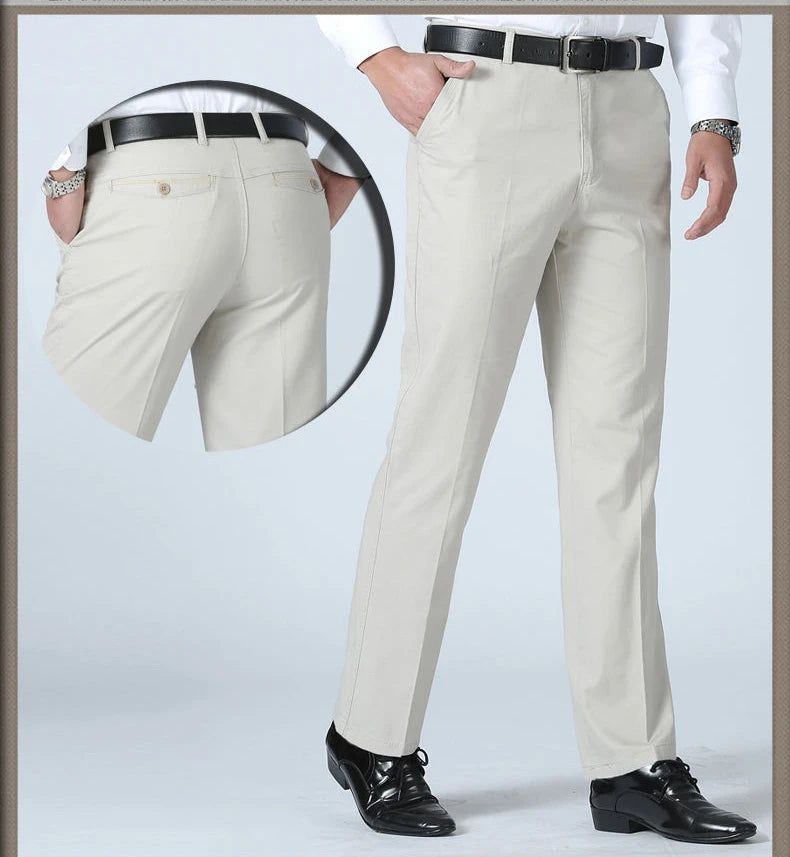 Cotton Business Trousers