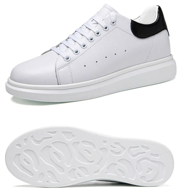 Men's Height Boost White Sneaker