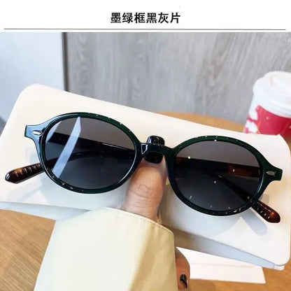 Retro Oval Sunglasses