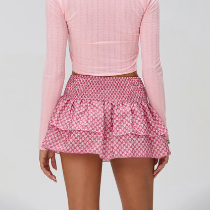 Mini Skirt with Shorts