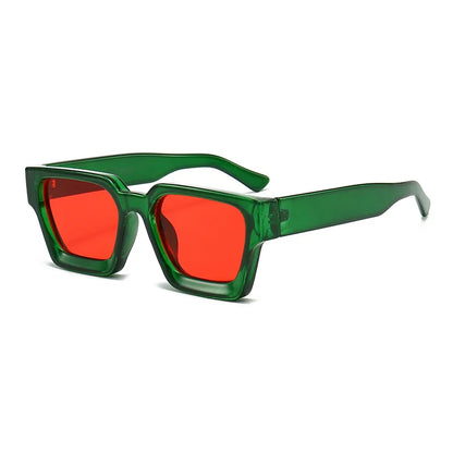 Unisex Square Retro Sunglasses