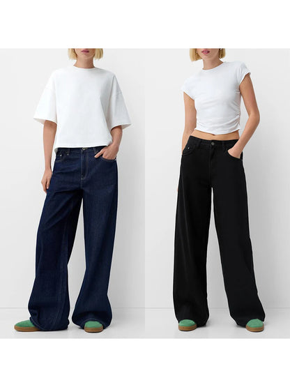 Y2K Vintage Wide Leg Jeans
