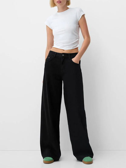 Y2K Vintage Wide Leg Jeans