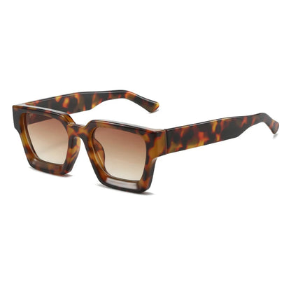 Unisex Square Retro Sunglasses