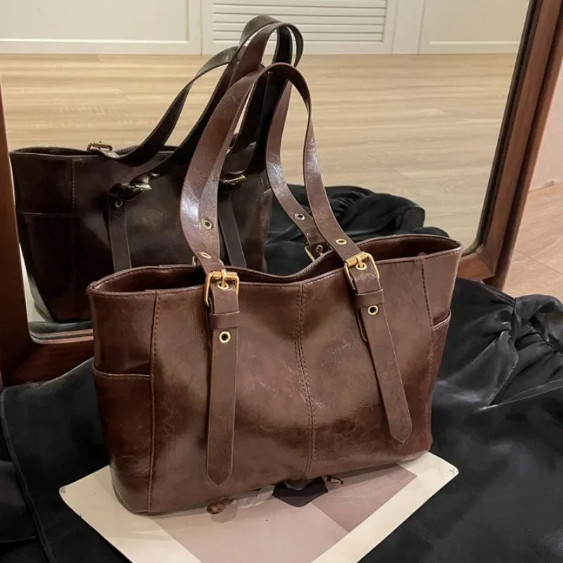 Black Chain Strap Handbag