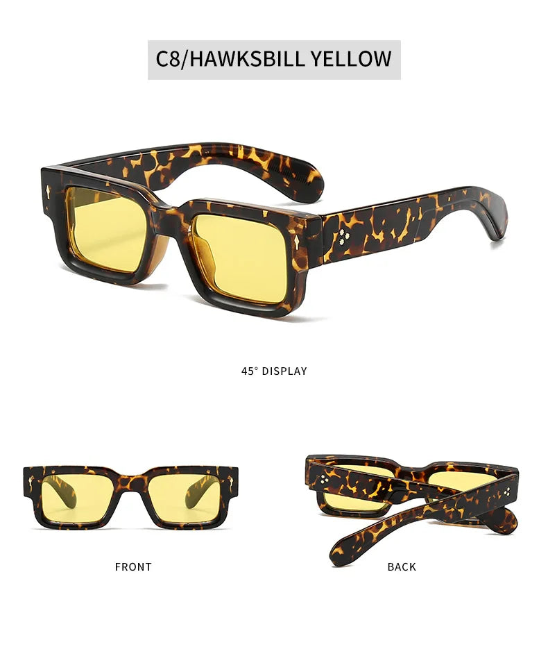 Retro Small Square Sunglasses