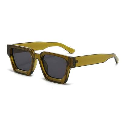 Unisex Square Retro Sunglasses