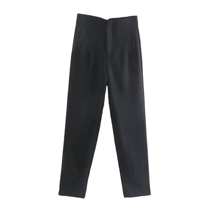 Vintage High-Waist Trousers