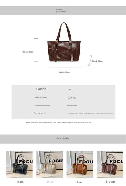 Black Chain Strap Handbag