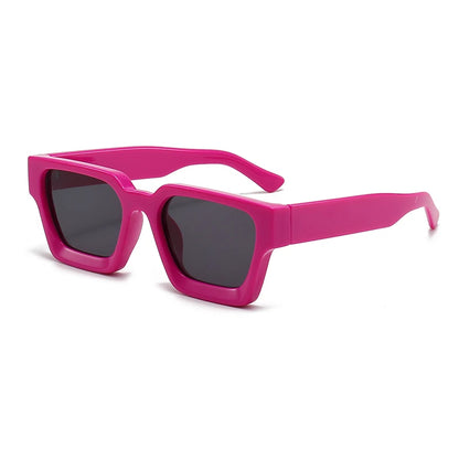 Unisex Square Retro Sunglasses