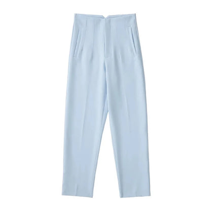 Vintage High-Waist Trousers