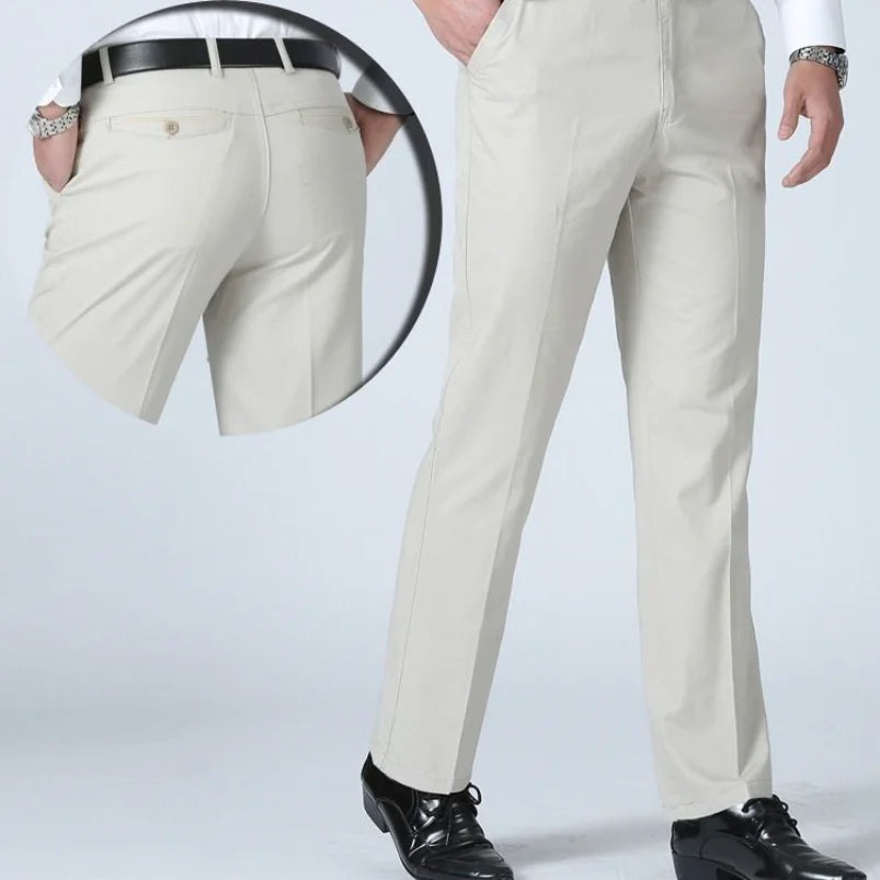 Cotton Business Trousers