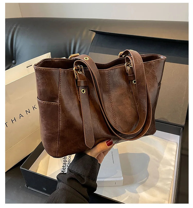 Black Chain Strap Handbag