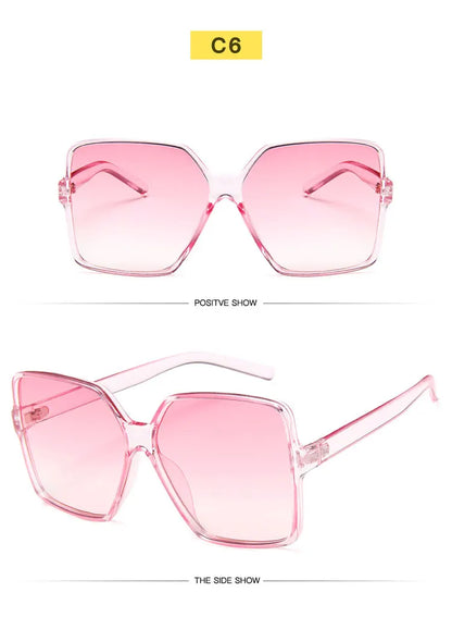 Higody Oversized Gradient Sunglasses