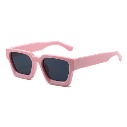 Unisex Square Retro Sunglasses