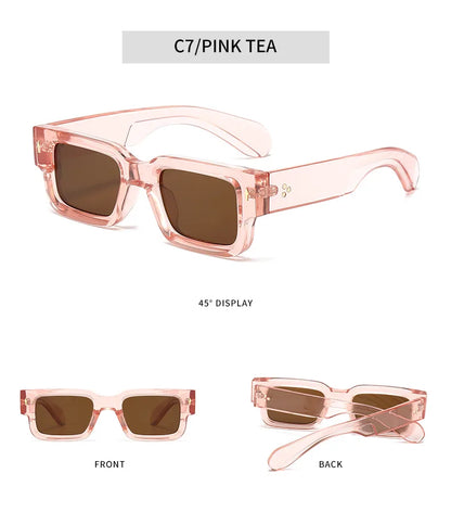 Retro Small Square Sunglasses