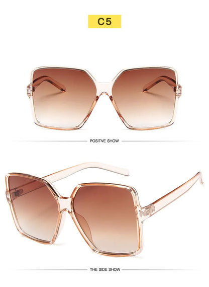 Higody Oversized Gradient Sunglasses
