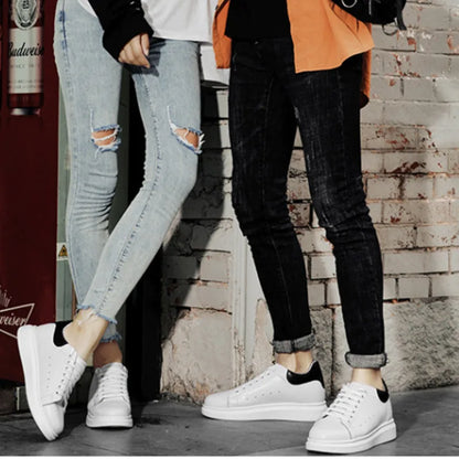 Men's Height Boost White Sneaker