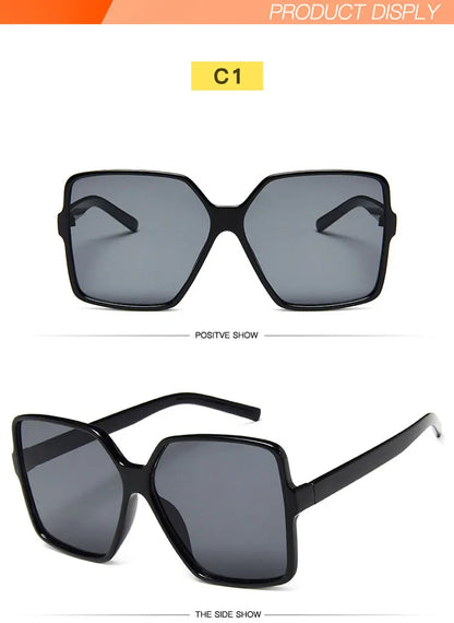 Higody Oversized Gradient Sunglasses