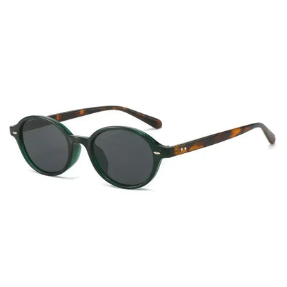 Retro Oval Sunglasses
