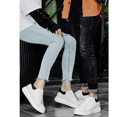 Men's Height Boost White Sneaker