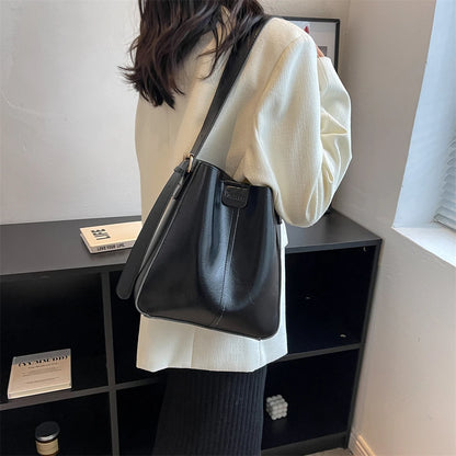 Retro PU Tote Bag Set