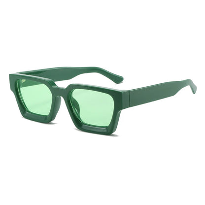 Unisex Square Retro Sunglasses