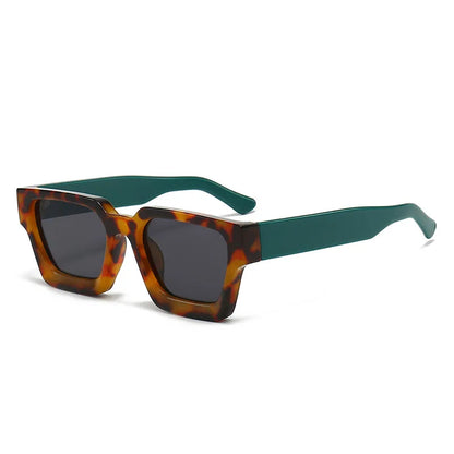 Unisex Square Retro Sunglasses