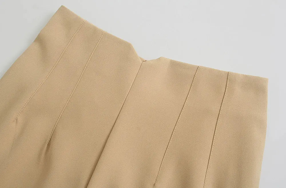 Vintage High-Waist Trousers