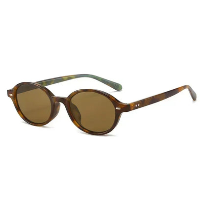 Retro Oval Sunglasses