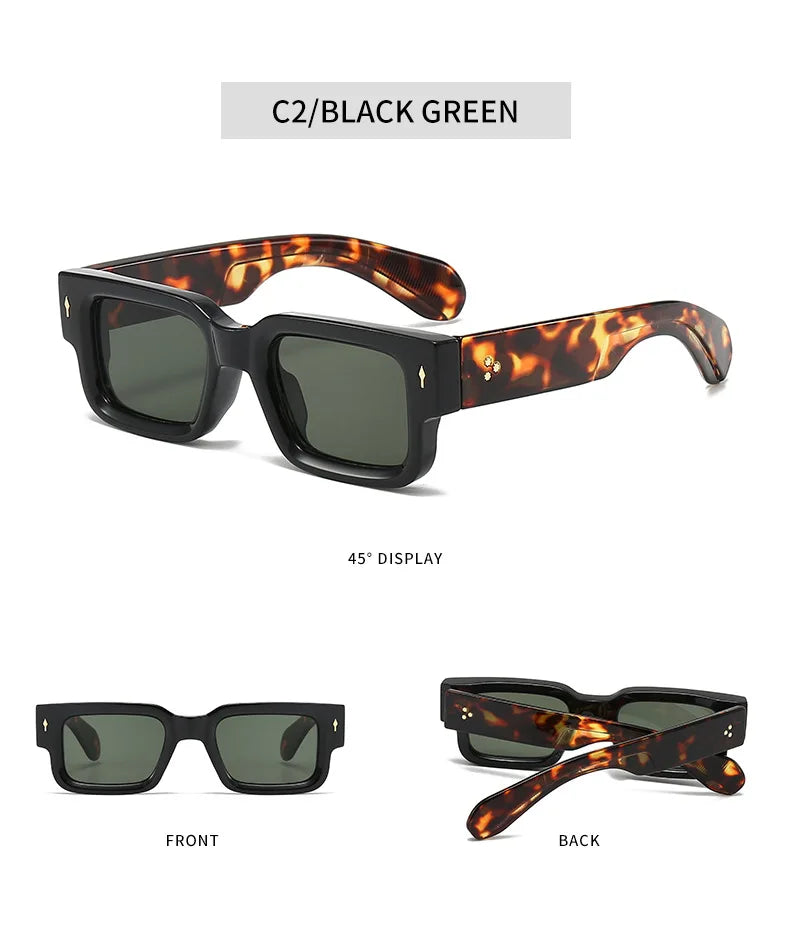 Retro Small Square Sunglasses