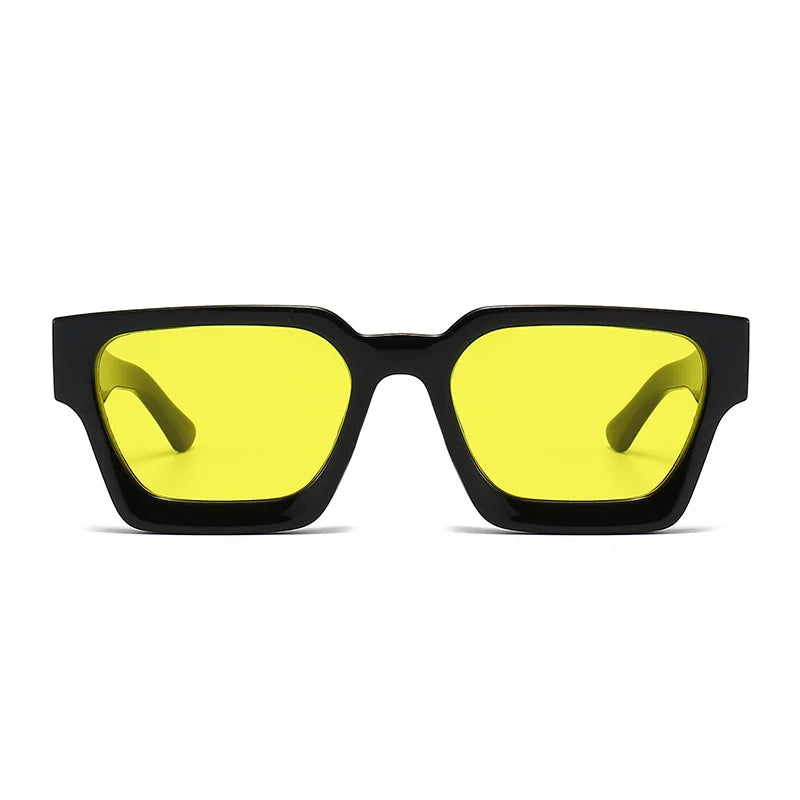 Unisex Square Retro Sunglasses