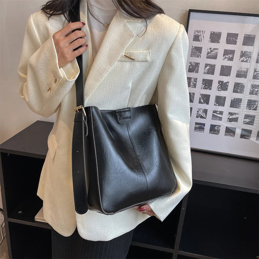 Retro PU Tote Bag Set