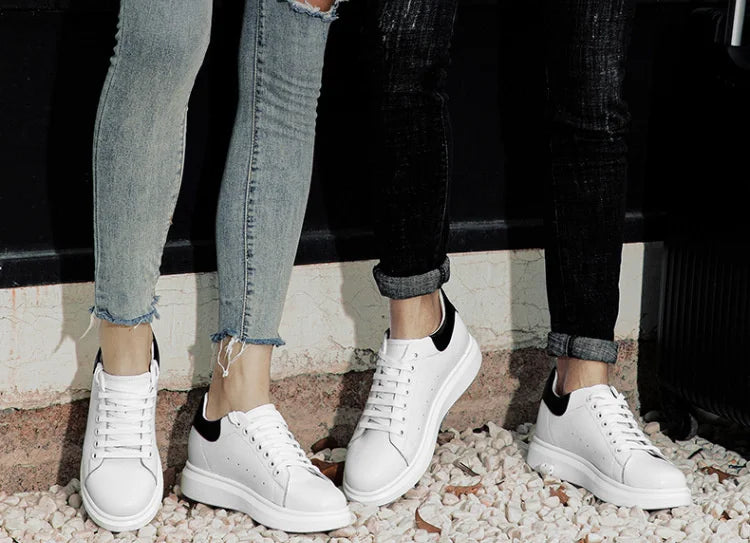 Men's Height Boost White Sneaker