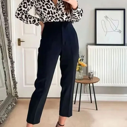 Vintage High-Waist Trousers